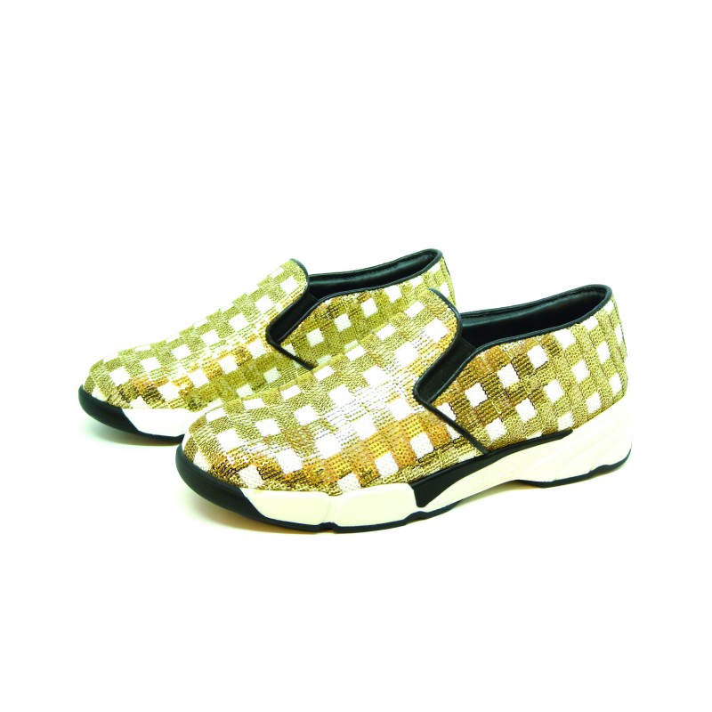 pinko sneakers with rhinestones