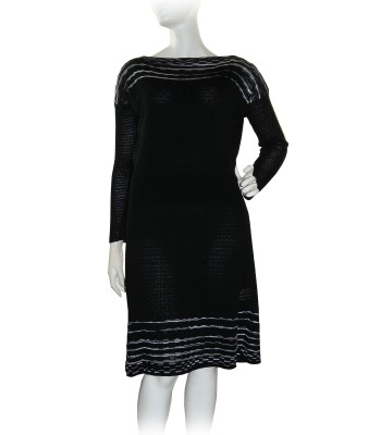 Missoni Plain Perforated Black Woman Dress