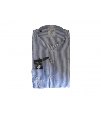 G.V. Conte Men's Shirt Art. GV49 COL 01 Korean Tailor Striped